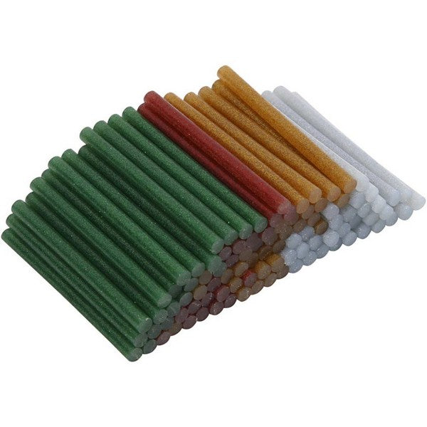 Limstænger Mini 10 cm Ø7 mm 100 stk farver