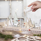 Julekalender genbrug i træ