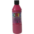 Akrylmaling blank 500 ml primær rød