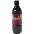 Akrylmaling blank 500 ml primær sort