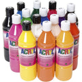 Akrylmaling blank 500 ml 15 ass