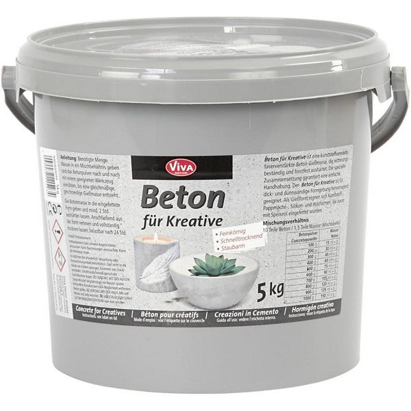 Hobbybeton grå 5 kg
