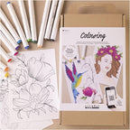 DIY Kit farvelægning med tuscher