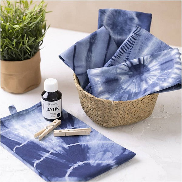 Start DIY Kit tie-dye blå