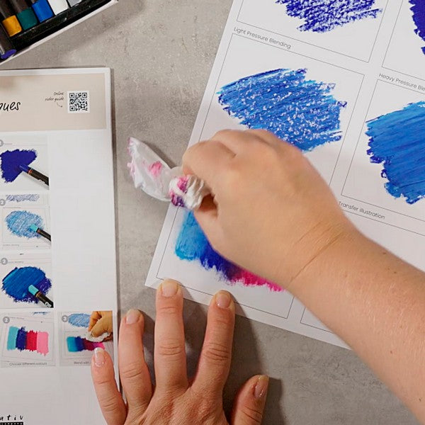 Start DIY Kit oliepastel ass farver