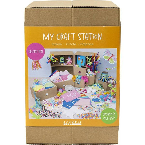 My Craft station dekoration