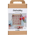 DIY Kit broderi ophæng i hør