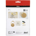 DIY mini kit broderi juletræ