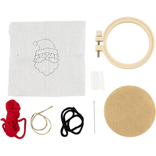 DIY mini kit broderi julemand