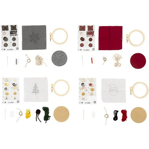 Adventskalender broderi