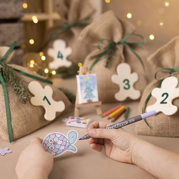 Adventskalender tegning