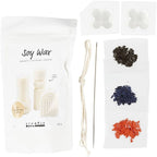 DIY Kit Lysstøbning Bubble soyalys 3 farver