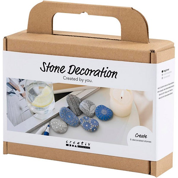 Mini DIY Kit stendekoration blå