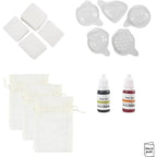 Mini DIY kit sæbefremstilling frugt grøn/orange