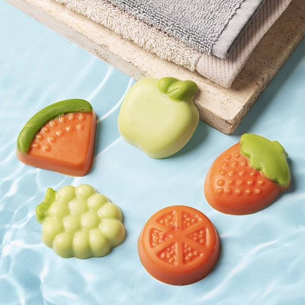 Mini DIY kit sæbefremstilling frugt grøn/orange