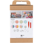 DIY Kit modellering blomster pastelfarver