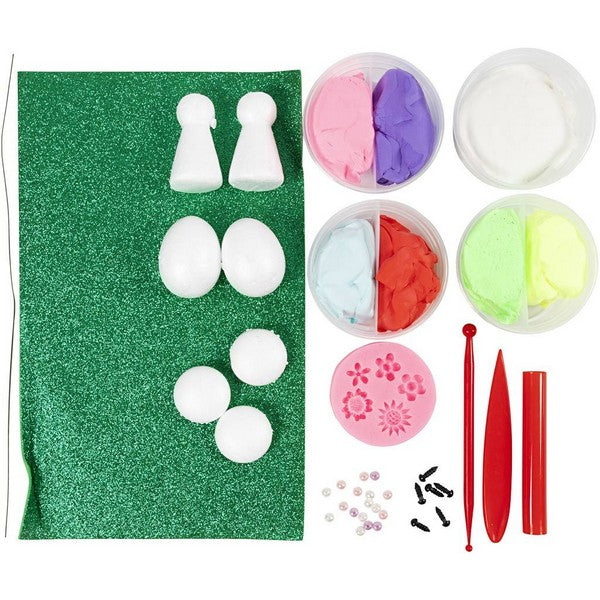 DIY Kit Modellering fe i pastelfarver