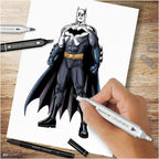 Kit illustration Batman ass farver