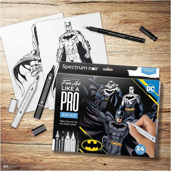 Kit illustration Batman ass farver