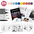 Kit illustration Superman ass farver