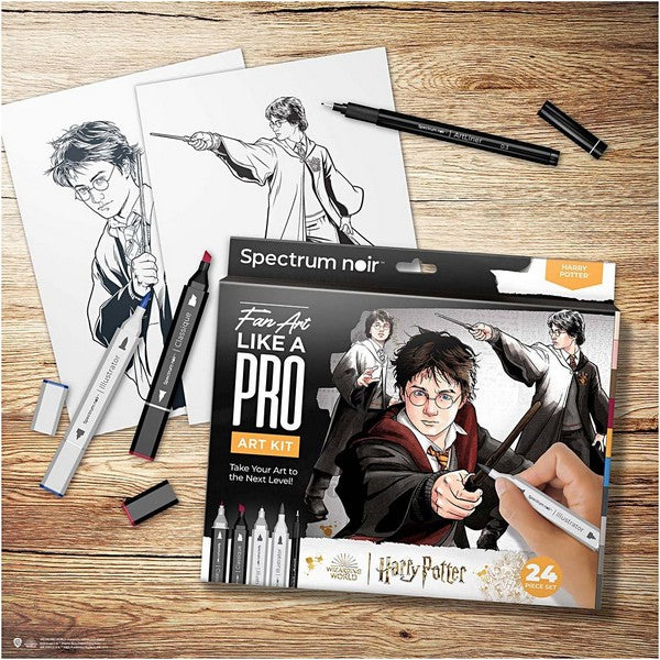 Kit illustration Harry Potter ass farver