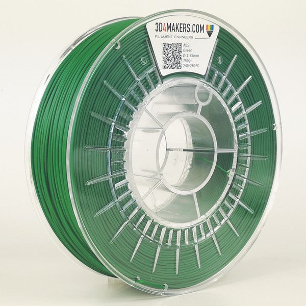 ABS Filament Grøn (Ral 6029) 1,75 mm 2300 gram