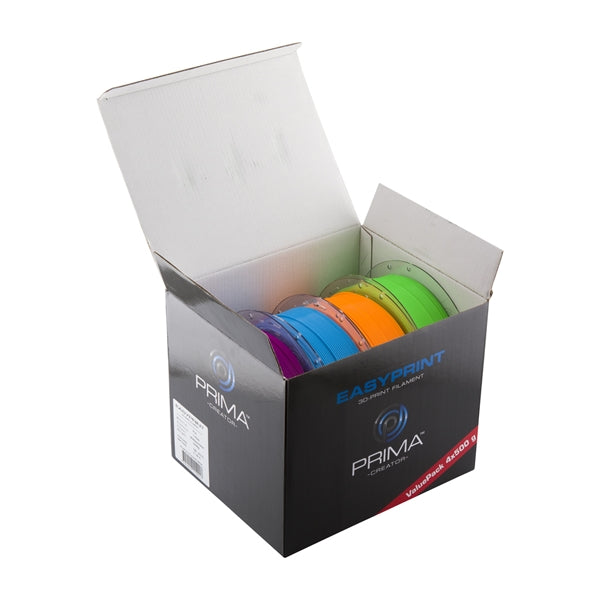 EasyPrint PLA-filament neon 1,75 mm 4x500 gram ruller