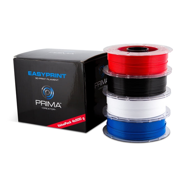 EasyPrint PLA-filament standard 1,75 mm 4x500 gram ruller