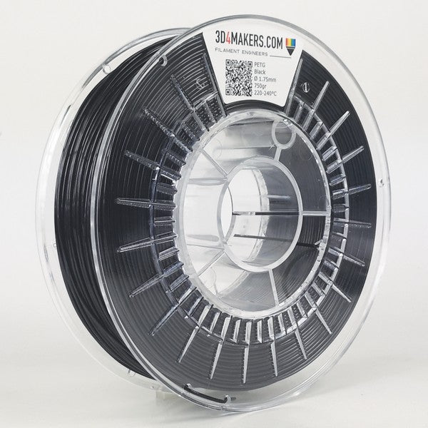 PETG Filament Sort (Ral 9011) 2,85 mm 750 gram