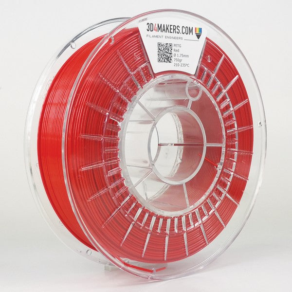 PETG Filament Rød (Ral 3020) 2,85 mm 750 gram