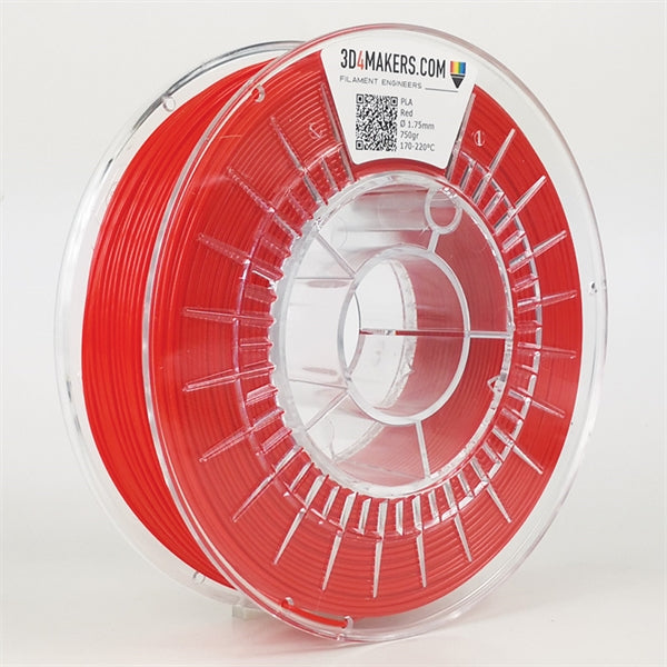 PLA Filament Rød (Ral 3020) 2,85 mm 750 gram