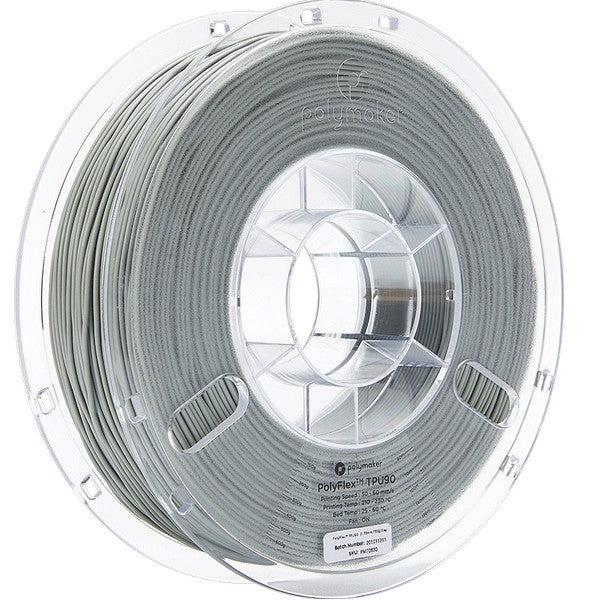 Polymaker PolyFlex TPU-90A Grå 1,75 mm 750 gram