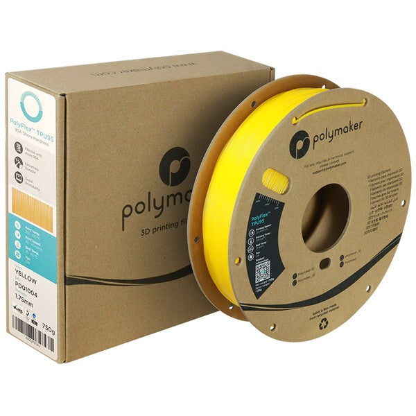 Polymaker PolyFlex TPU-95A Gul 1,75 mm 750 gram