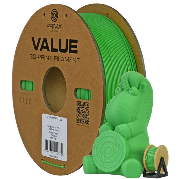 PrimaValue ABS filament Grøn 1,75 mm 1 kg