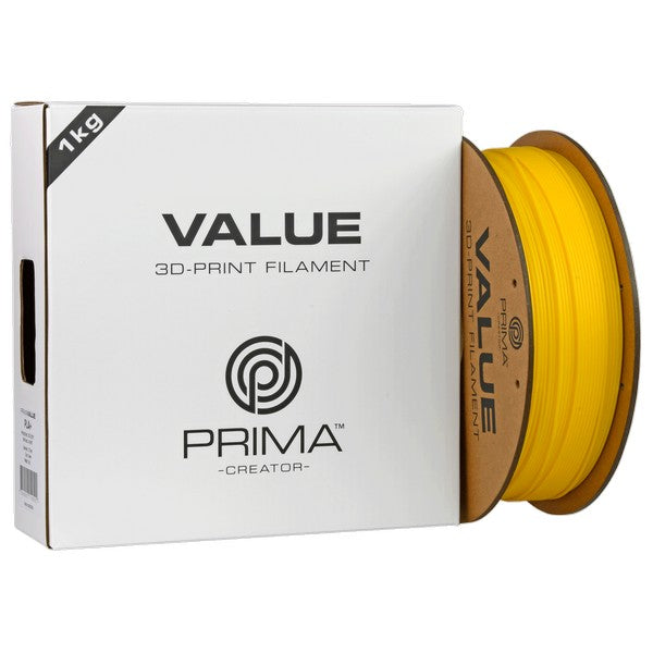 PrimaValue PLA+ filament 1,75 mm 1 kg Gul