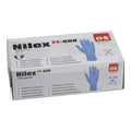 Nilex Black PF 608 nitril engangshandske pudderfri blå str 9/L