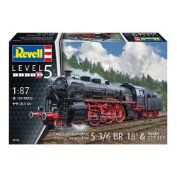 REVELL Ekspres lokomotiv S3/6 BR18(5) med tender 1:87