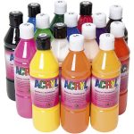 Fantasy color acrylmaling blank 500 ml 15 ass