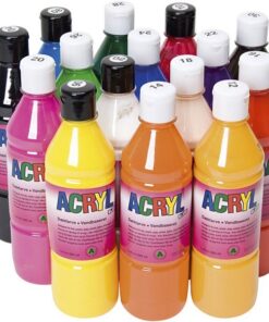 Fantasy color acrylmaling blank 500 ml 15 ass