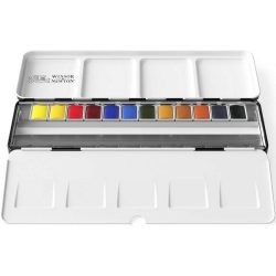 Winsor & Newton akvarelfarver proff 12 stk