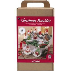 DIY Kit julekugler med rørperler