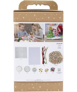 DIY Kit juleby med rørperler