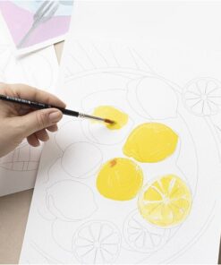 Akvarelblok med motiver A4 - 300 gram 20 ark