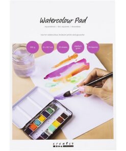Akvarelblok A4 - 300 gram 20 ark
