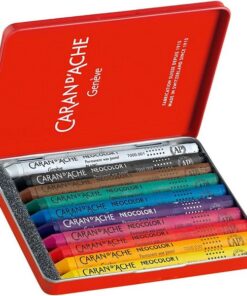 CARAN D’ACHE Neocolor I farvekridt 10 stk ass