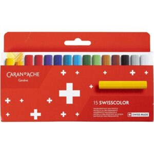 CARAN D’ACHE Neocolor I junior farvekridt 15 stk ass