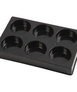 Palet til vandfarve Ø44 mm sort