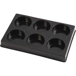 Palet til vandfarve Ø44 mm sort