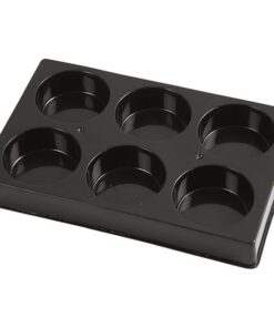 Palet til vandfarve Ø57 mm sort