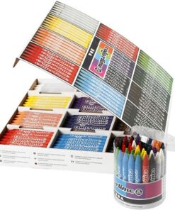 Colortime Farvekridt 12x24 stk ass farver